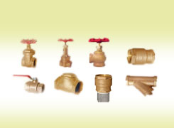 BRONZE & BRASS THREADED VALVES & STRAINERS